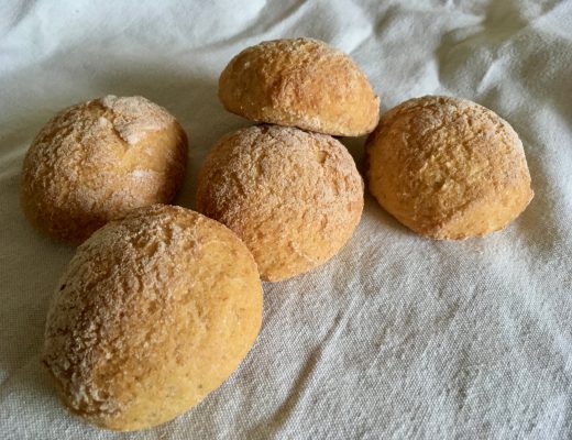 Rezepte - Brötchen - Sauerteig - glutenfrei - vegan - Weißbrötchen